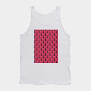 Cubic geometric pattern V.1 Tank Top